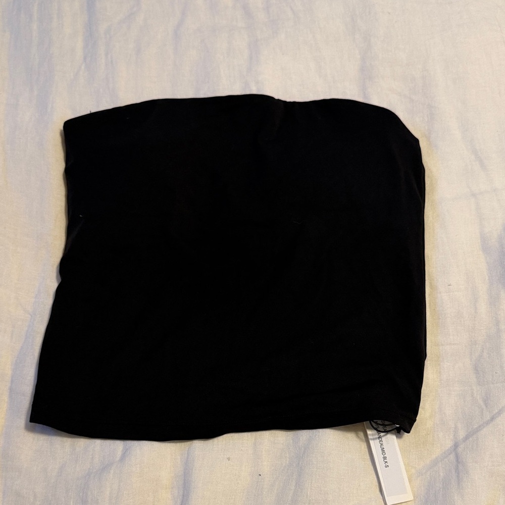 Paragon black strapless top - Picture 2 of 2